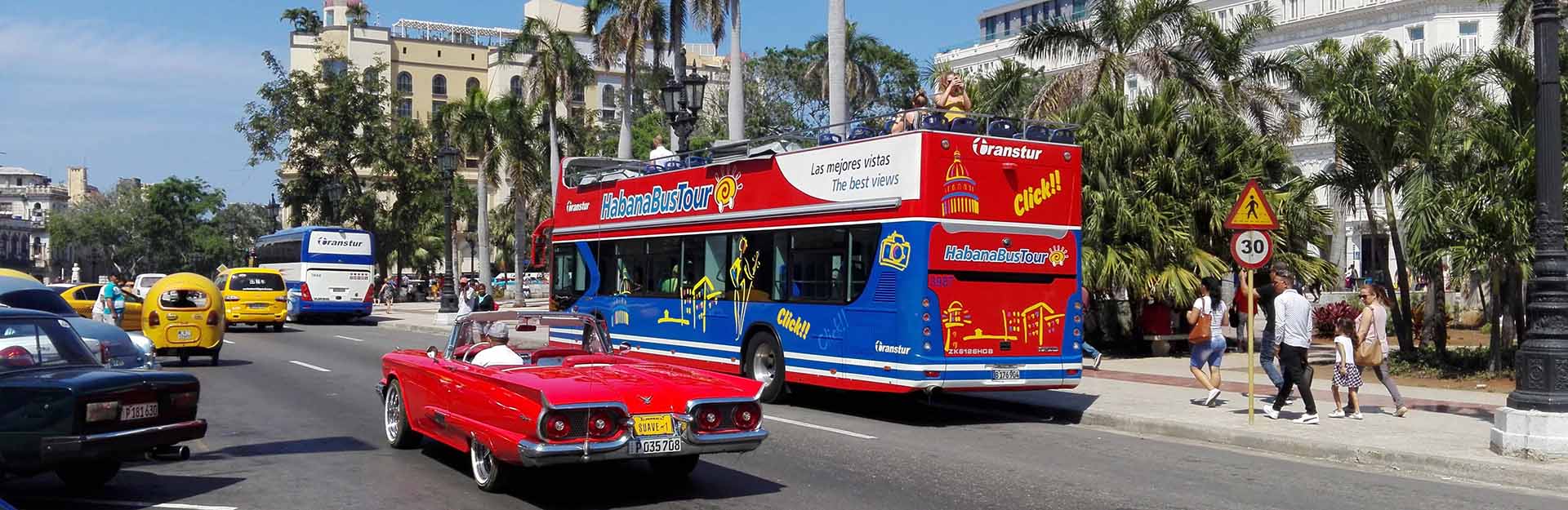 Visite de la ville sur l´Havane BusTur, Cuba Travel